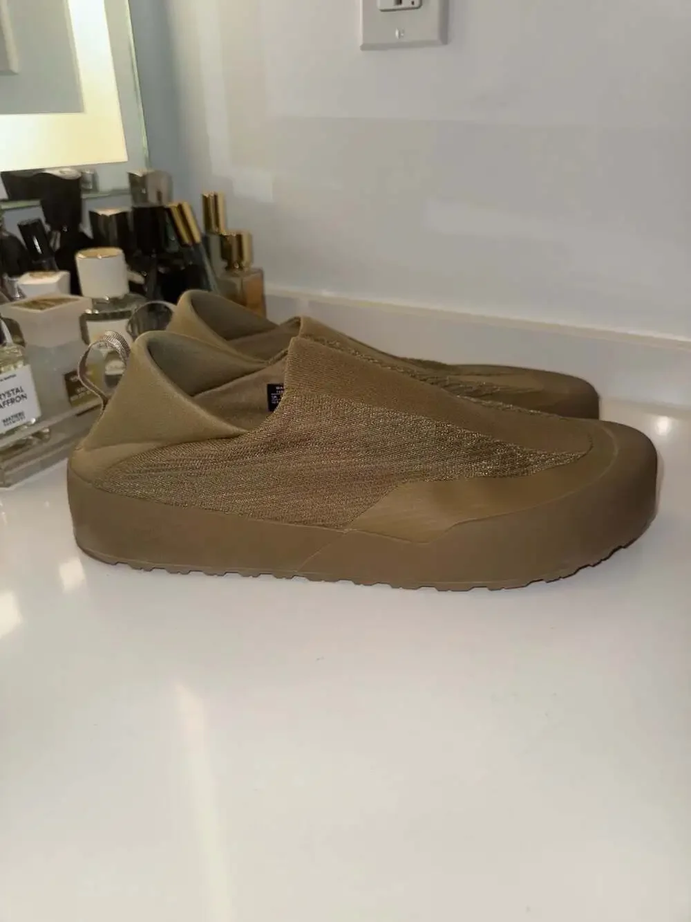 Arc'teryx Kragg Canvas Slip-On Shoes Beige Men's